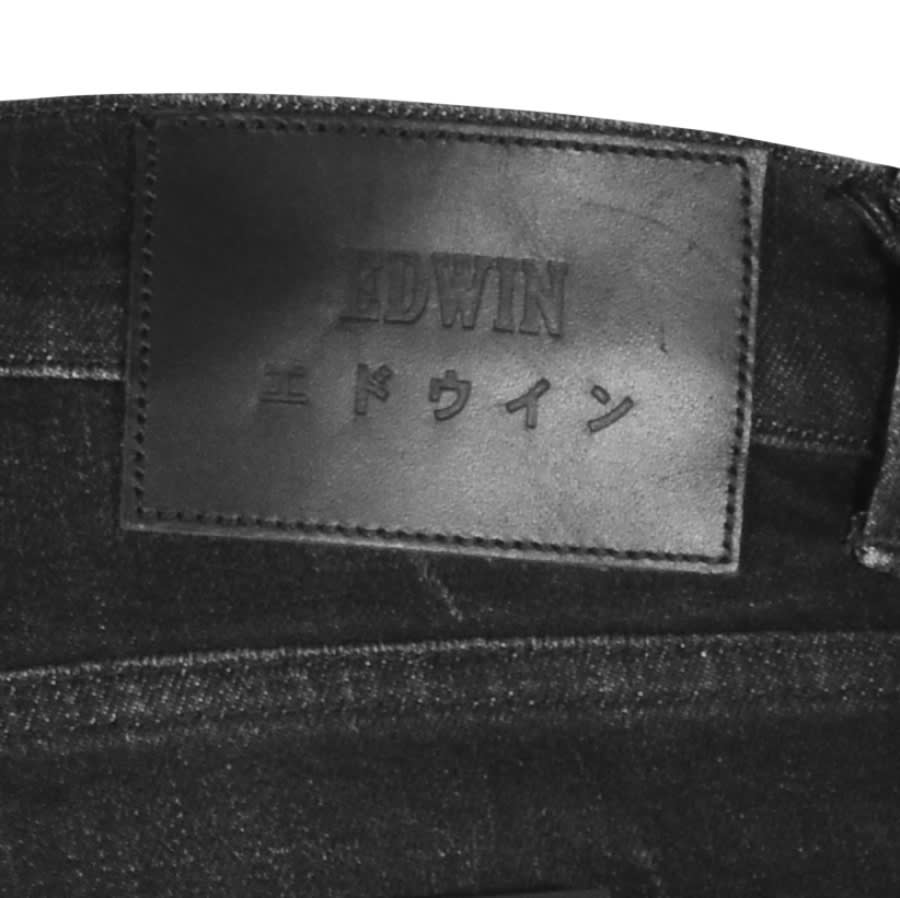Alternative Image for ProductEdwin ED80 Slim Tapered Jeans Black3